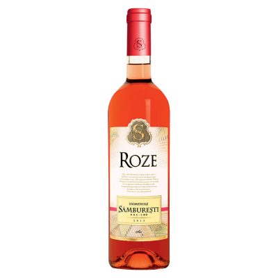 Vin roze sec 0.75L Domeniile Samburesti Roze