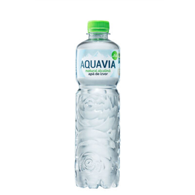 Apă de izvor natural alcalină 0.5L Aquavia