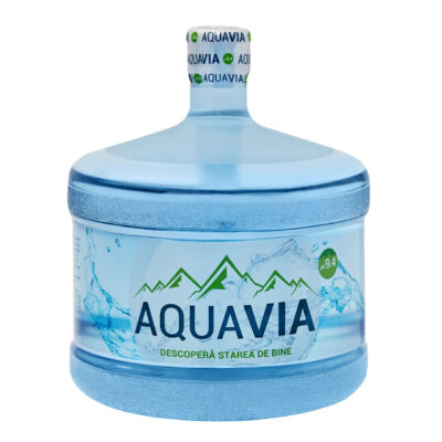 Apă de izvor natural alcalină 11L Aquavia