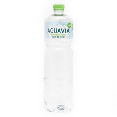 Apă de izvor natural alcalină 1L Aquavia
